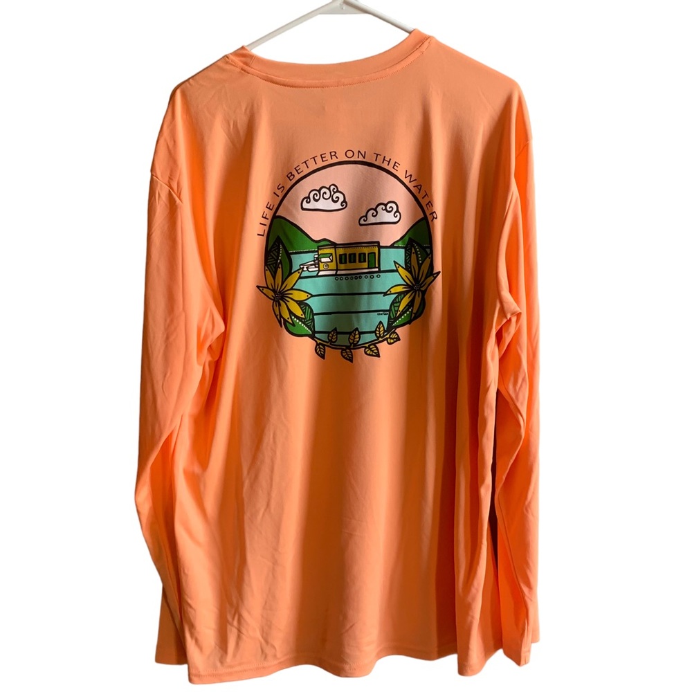 Life Is Better Sun Shirt,‎ size medium